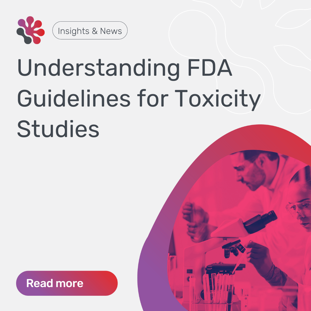 Scientists conducting GLP toxicology studies in a lab, as featured in the HistologiX blog post 'Decoding Toxicology Studies in Drug Development: Understanding FDA Guidelines', along with the HistologiX logo.